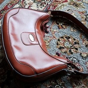 Mondani Brown shoulder purse